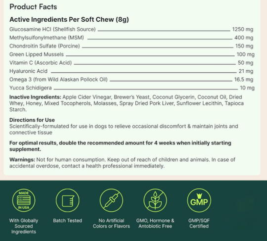 Working Years Joint Support